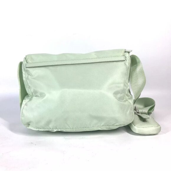 PRADA triangle logo plate Re-Nylon Crossbody shoulder bag with pouch - Picture 3 of 15